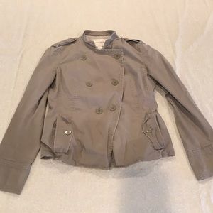 Military inspired pea coat